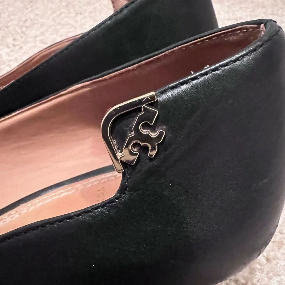 Tory Burch Black Leather Pumps - Picture 11 of 11